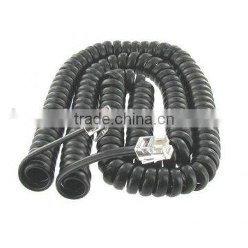 Telephone coil cord