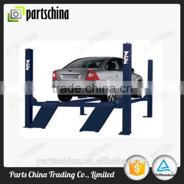 Four Pillars Hydraulic Lifting Machine 4t For Garage Workshop Car Lifting Machine