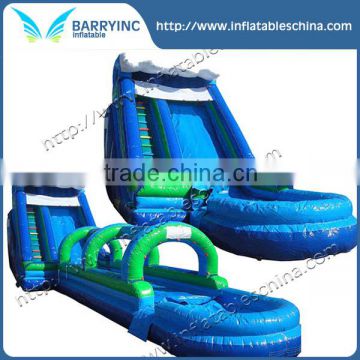 summer inflatable floating water park raft ,inflatable water slide for kids