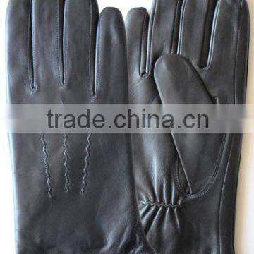 fashion men sheep leather hand gloves