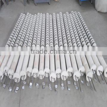 Electric Ceramic Bobbin Heating Element IR Tube Heater