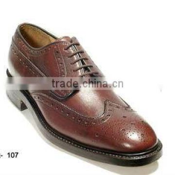 Men's breathable leather dress shoes