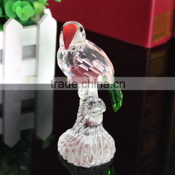 Wholesale Cheap Crystal Glass Bird Figurines