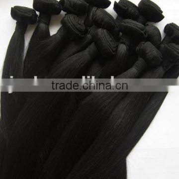 wholesale the most charming straight black hair extension indian human hair