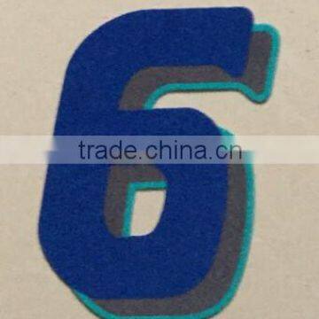 Factory Direct PU Flock Heat Transfer Vinyl Film for Clothing Flock Heat Transfer Paper photo-2