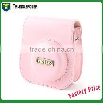 Fujifilm Instax Mini 8 Instant Camera Polaroid 300 Pink Leather Bag