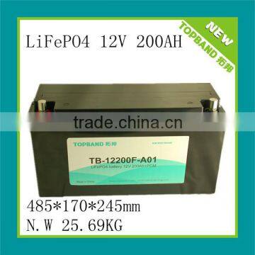 12V RV and caravan lifepo4 battery pack