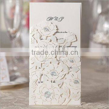 Party Favors White Invitation Card