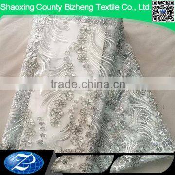 wholesale white french guipure lace fabric for wedding