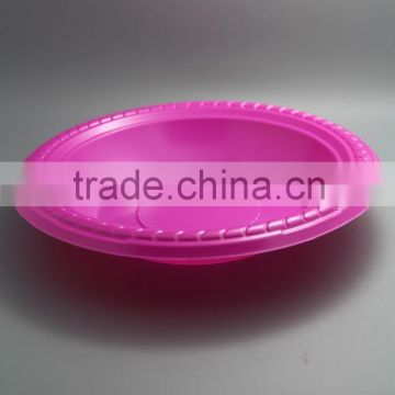 7inch Disposable plastic soup round shape bowl for dinner