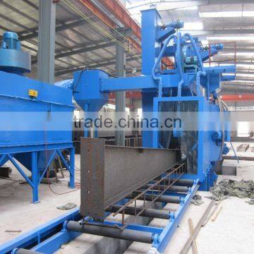 H beam Shot blasting machine, H beam shot blasting line