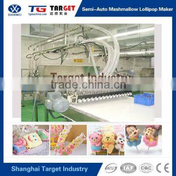 Mashmallow Lollipop Machine for Handcraft Semi Automatic Machinery