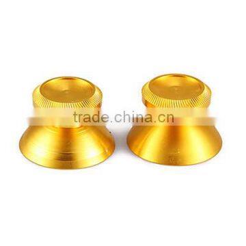 Aluminium Alloy Controller Replacement Parts For Playstation 4 Metal Gold Grip Thumb Grips Gold Chrome Grip for Sony PS4 photo-5