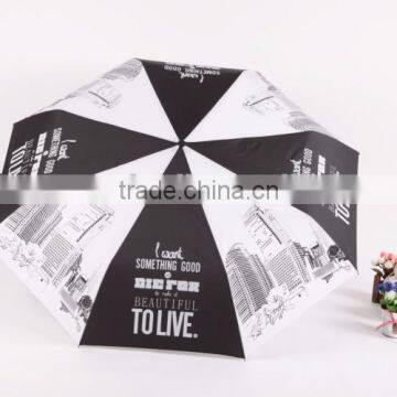 china supplier advertising product wholesale cheap Heat Transfer Printing folding Umbrella