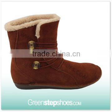 Suede Leather Ankle New Style Ladies Fashion Winter Boot