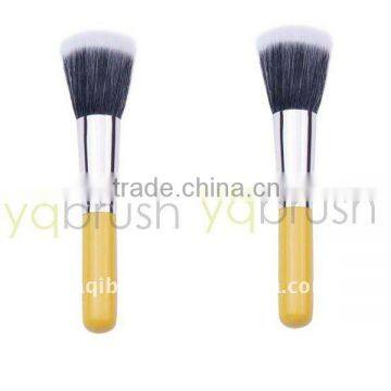 wood handle powder brush;synthetic powder brush;Nylon powder brush