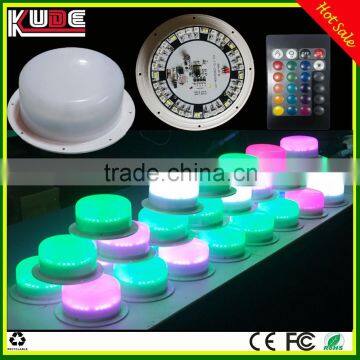 Battery powered LED light base/Waterproof LED light models with remote control