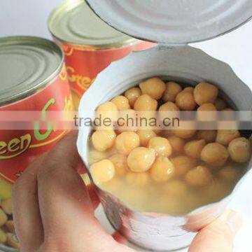 canned chick peas in vegetables