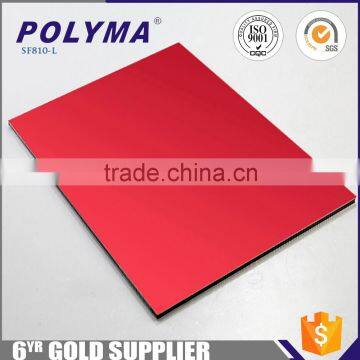 Decorative Wall Panels Solid Color Fire Proof ACP/ACM Aluminum Composite Panel