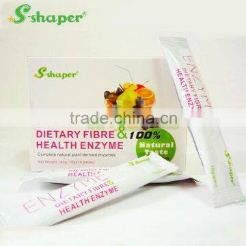 S-SHAPER Enzyme Powder Slimming Enzyme Weight loss Coffee Skin Beauty Dietary Fibre For Digestion