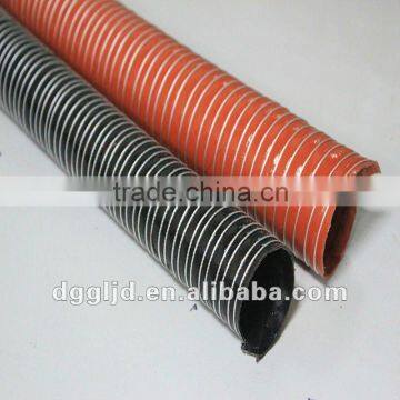 Red silicone hot air hose