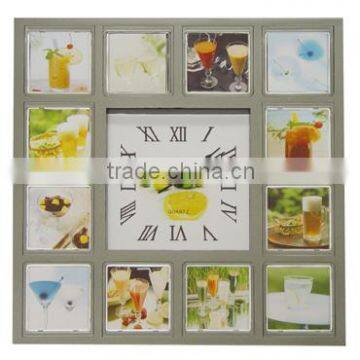 PHOTO FRAME WALL CLOCK