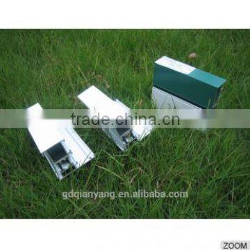 swing opening casement window aluminum frame with glass panel price