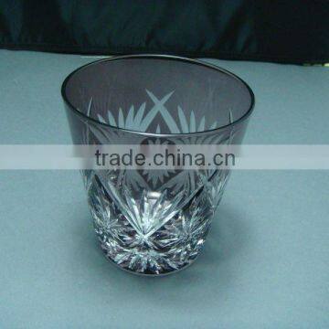 beautiful crystal cup for home decoration gift