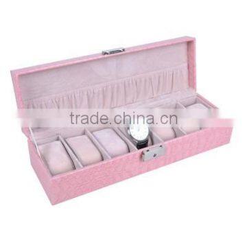 Wholesale Return Gifts 7 Slots Handmade Leather Watch Storage Boxes photo-3