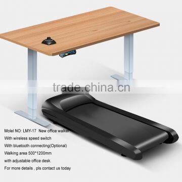 wireless speed control office walker with auto adjustable ergonomics desk availble