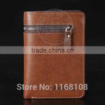 2016 Mens Leather Wallets ID Credit Card Holder Bifold Purse Clutch Traval Wallet