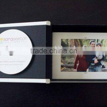 2016 new design cardboard paper CD box packaging in China