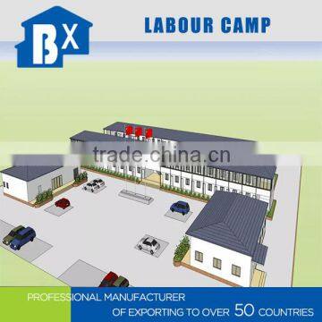 Prefabricated green house for labor camp