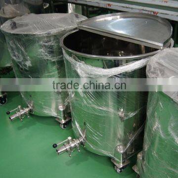 Movable Stainless Steel Storage Tank With Open Cover photo-6