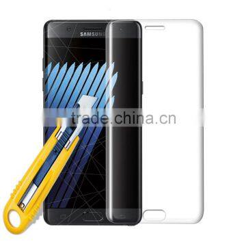 In stock !!! Factory directly Icheckey 3D tempered glass screen protector for Samsung Note 7