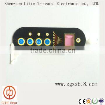 High Sensivity Membrane Switch /cutom membrane keypad panel