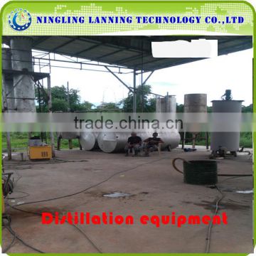 Hot selling in india waste engine oil distillation equipment with best oil ouput