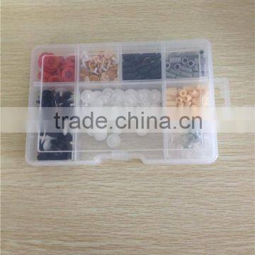 hang on the wall transparent plastic storage box