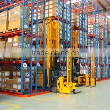 Top quality narrow aisle pallet rack