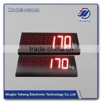 Wireless height and weight measuring instrument big screen