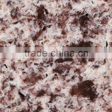 Prrety Double Colors Good Quality Artificial Qurtz Stone