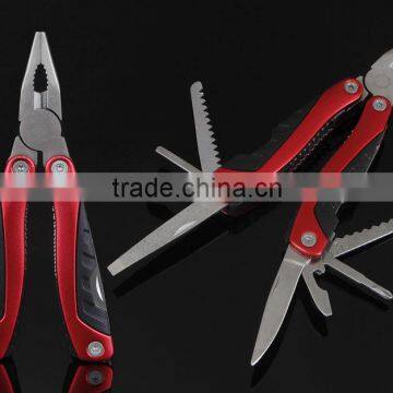 OEM Outdoor Multifunctional stainless steel pliers with knife