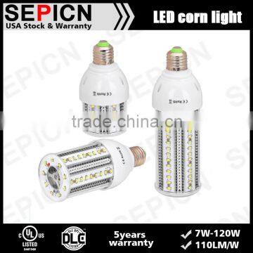 120lm/w 15w UL DLC led corn light