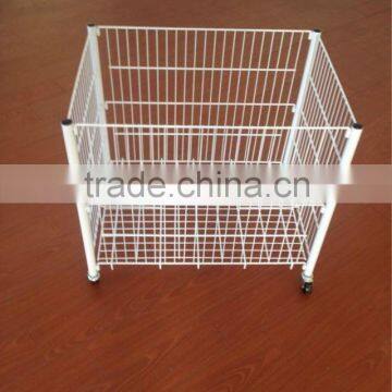 RH-DC01 Promotion Display Stands Supermarket Display Metal Mesh Cage