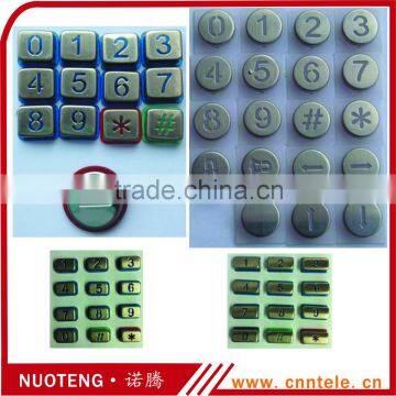 Stainless steel small safe keys button