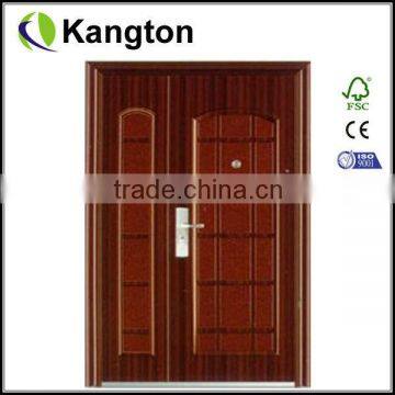 commercial double steel doors safty door