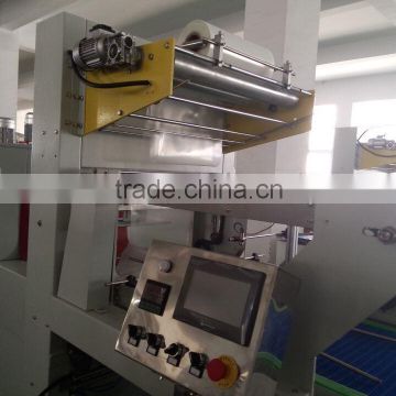 Automatic L type plastic bottle PE film Shrink Packaging Machine