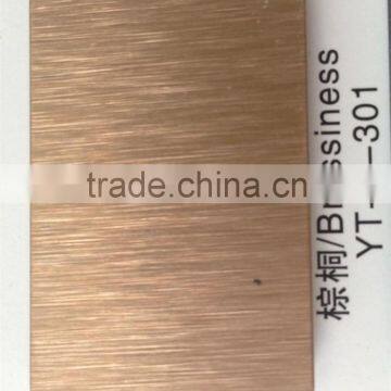 Ceilling Board Use Brushed Finishes Aluminum Composite Panel ACM photo-3