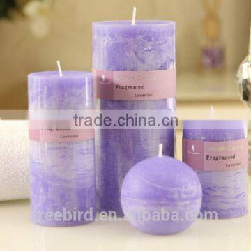 Advent Pillar Tapered Candle for Christmas Decoration