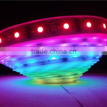 Christmas outside lighted ws2801rgb led strip digital dmx rgb led strip ws2811 ws2812b